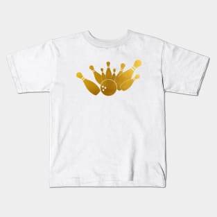 Bowling ball Kids T-Shirt